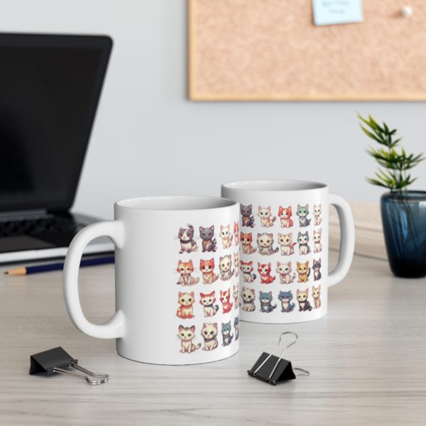Tasse collection de chats en céramique – Image 12