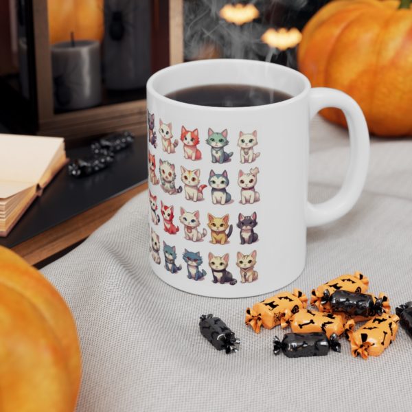Tasse collection de chats en céramique – Image 14