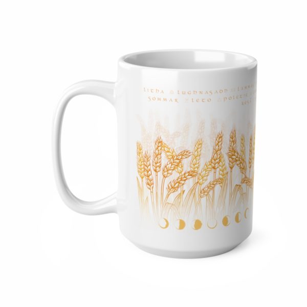 Tasse blé Litha Lammas Lughnasadh en céramique – Image 9