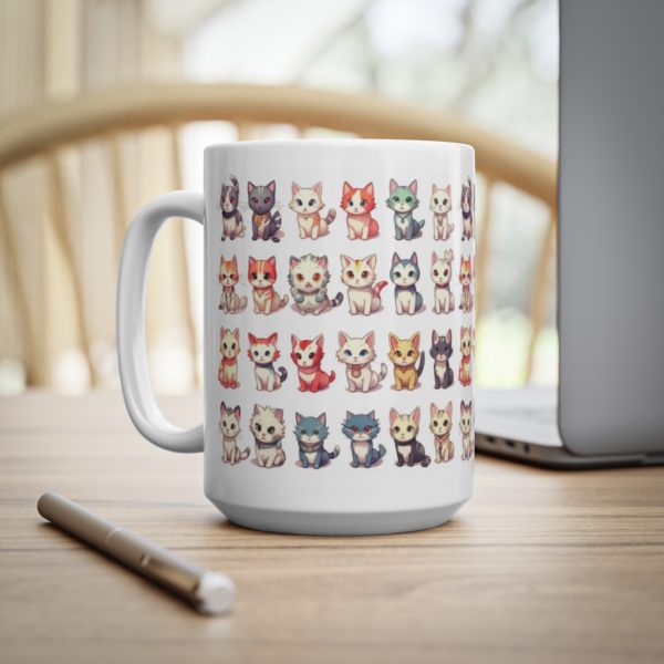 Tasse collection de chats en céramique – Image 6