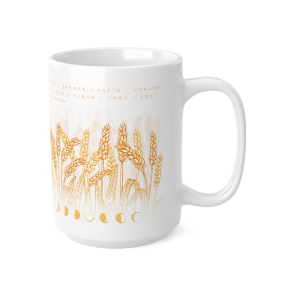 Tasse blé Litha Lammas Lughnasadh en céramique – Image 10