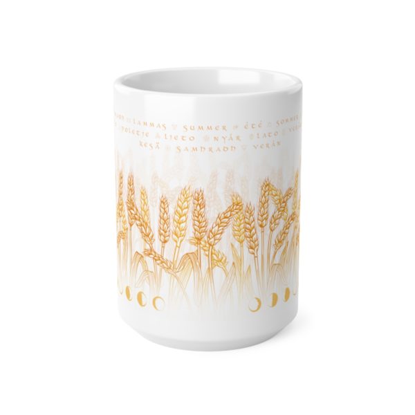 Tasse blé Litha Lammas Lughnasadh en céramique – Image 8