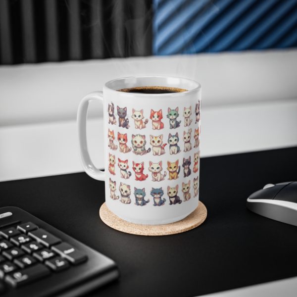 Tasse collection de chats en céramique