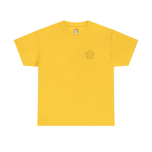 T-shirt unisexe pentacle bois en coton – Image 74