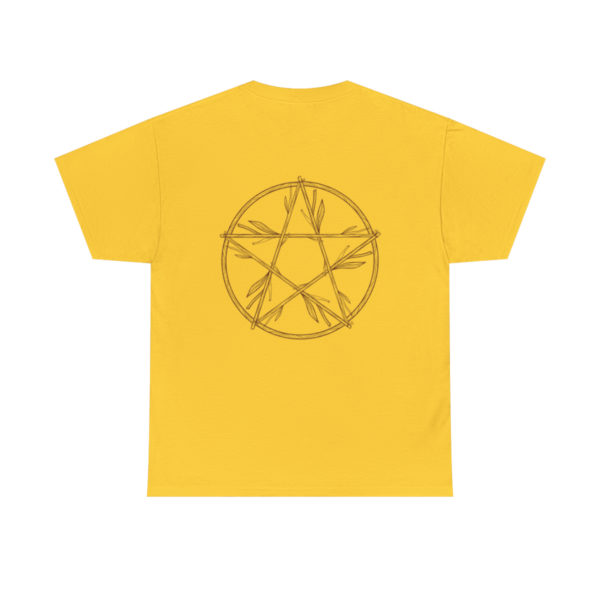 T-shirt unisexe pentacle bois en coton – Image 73