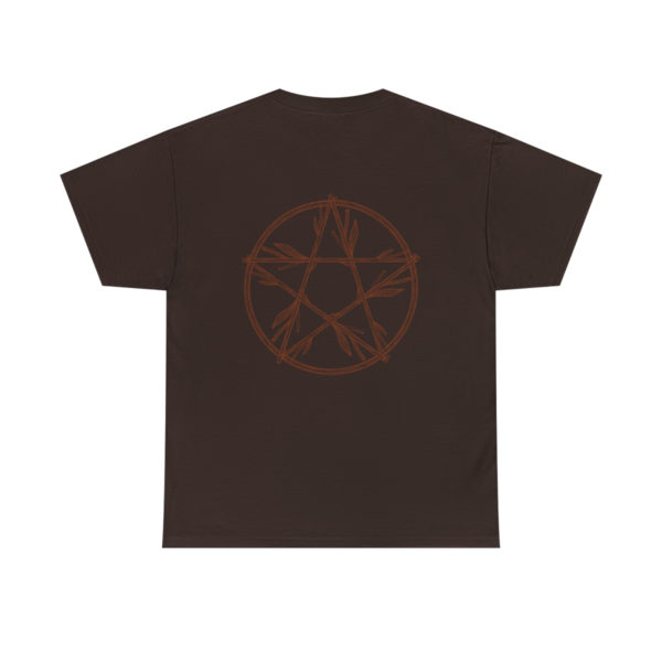 T-shirt unisexe pentacle bois en coton – Image 61