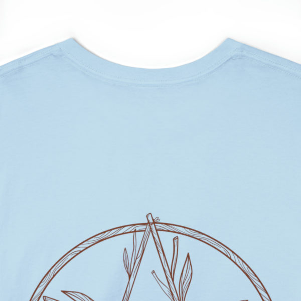 T-shirt unisexe pentacle bois en coton – Image 120