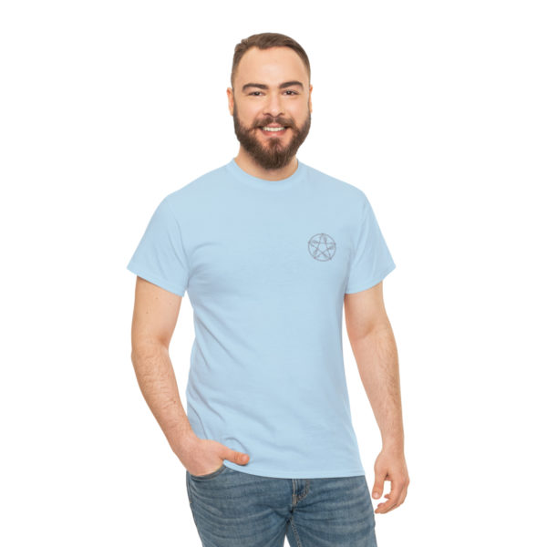 T-shirt unisexe pentacle bois en coton – Image 113