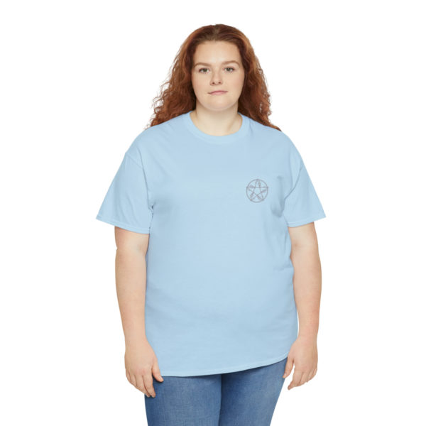 T-shirt unisexe pentacle bois en coton – Image 115