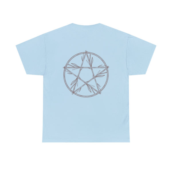 T-shirt unisexe pentacle bois en coton – Image 109