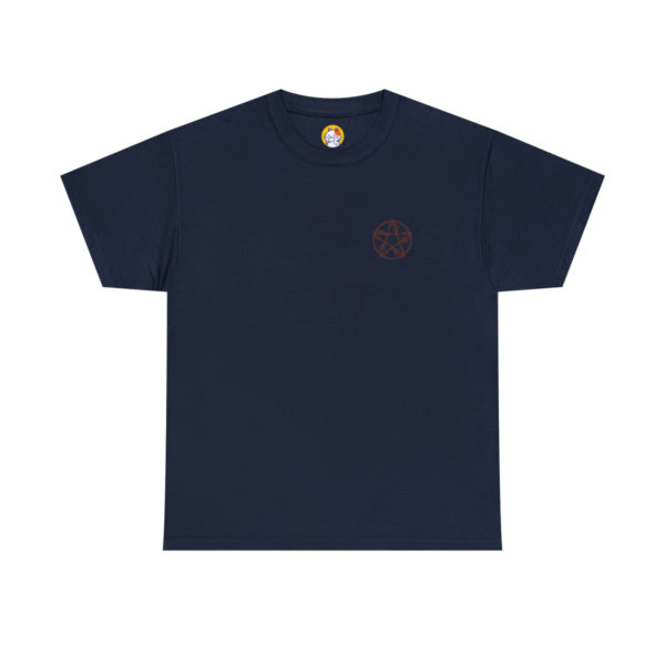 T-shirt unisexe pentacle bois en coton – Image 122