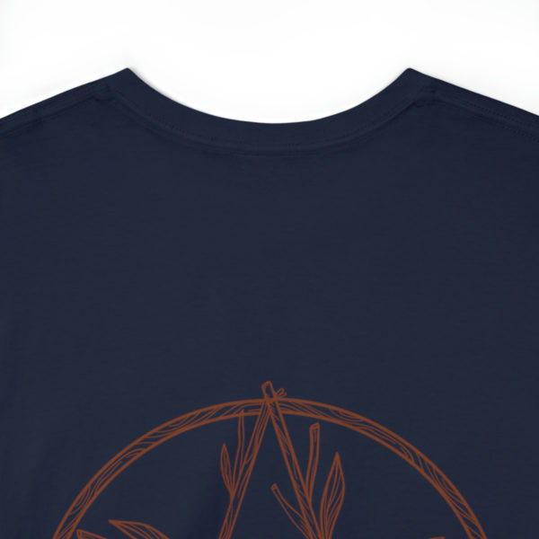 T-shirt unisexe pentacle bois en coton – Image 132