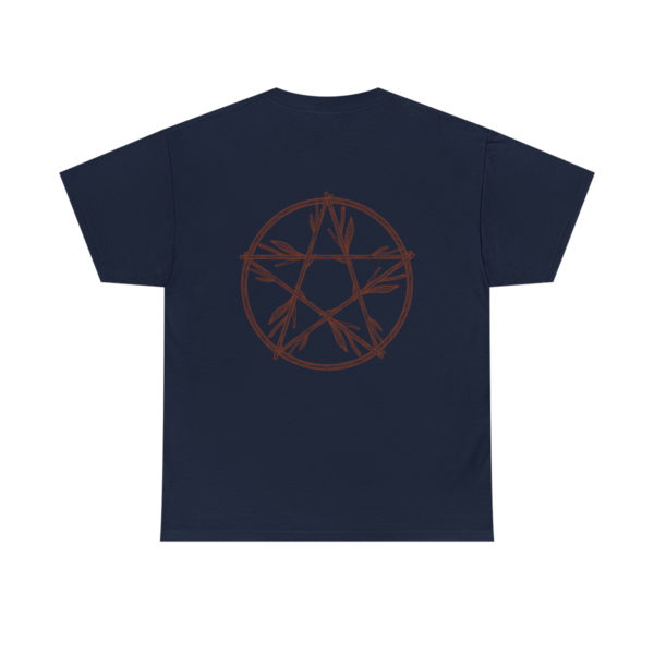 T-shirt unisexe pentacle bois en coton – Image 121