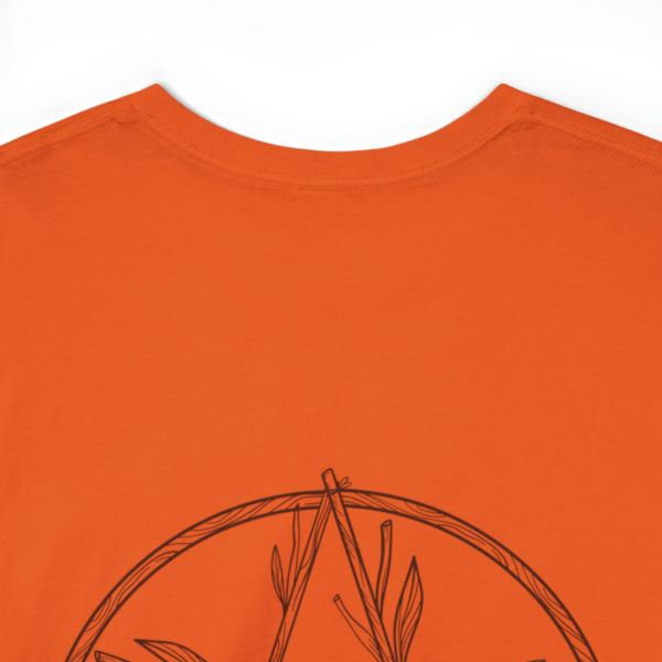 T-shirt unisexe pentacle bois en coton – Image 60