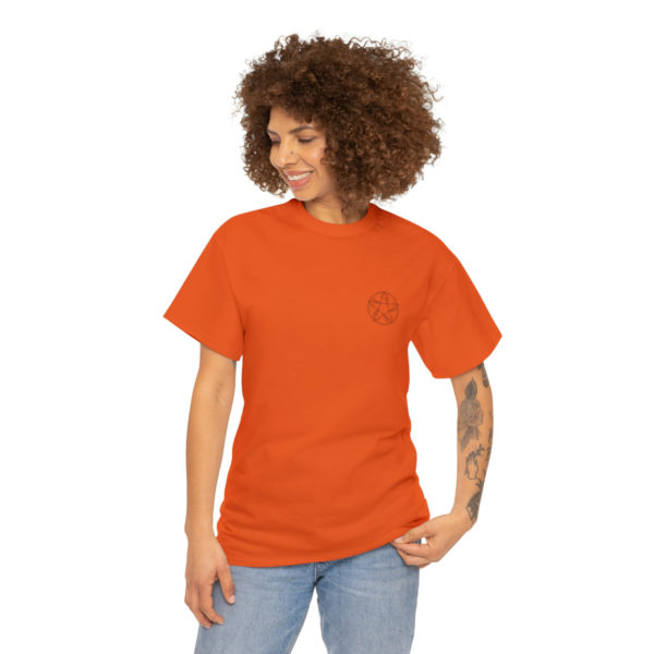 T-shirt unisexe pentacle bois en coton – Image 51