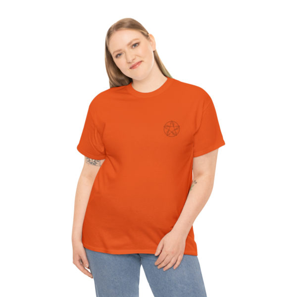 T-shirt unisexe pentacle bois en coton – Image 52