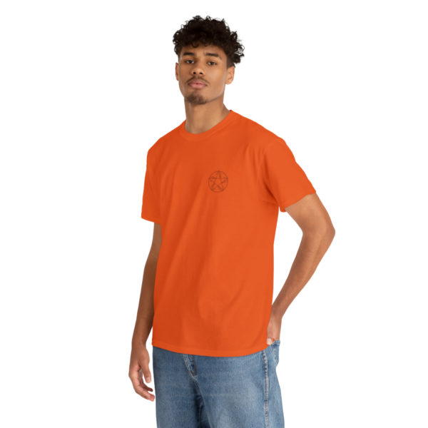 T-shirt unisexe pentacle bois en coton – Image 54
