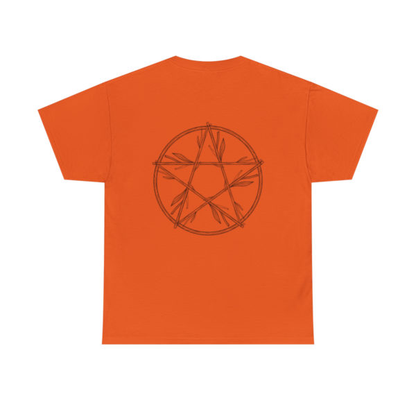T-shirt unisexe pentacle bois en coton – Image 49