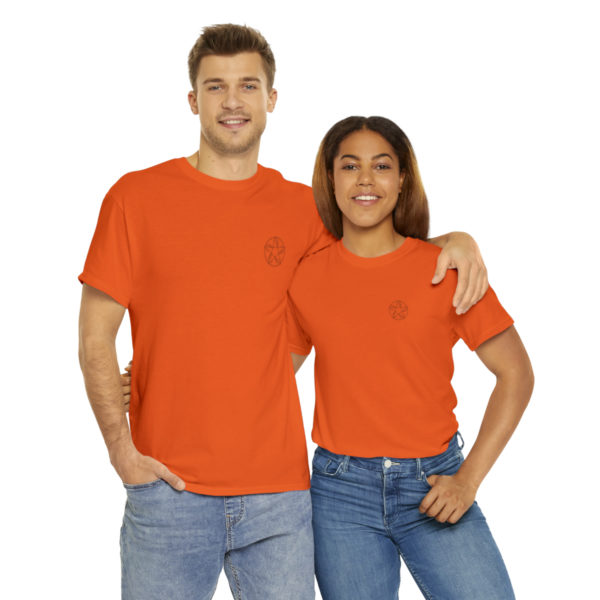 T-shirt unisexe pentacle bois en coton – Image 58