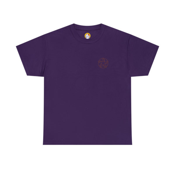 T-shirt unisexe pentacle bois en coton – Image 134