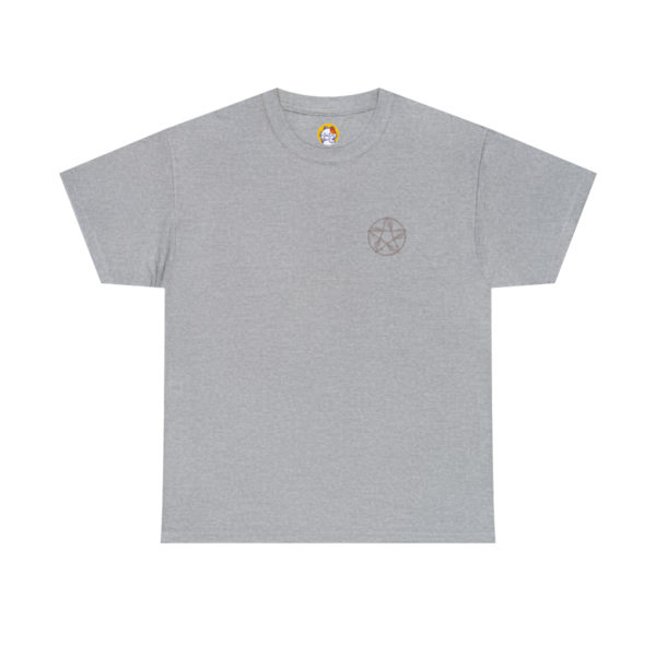 T-shirt unisexe pentacle bois en coton – Image 38