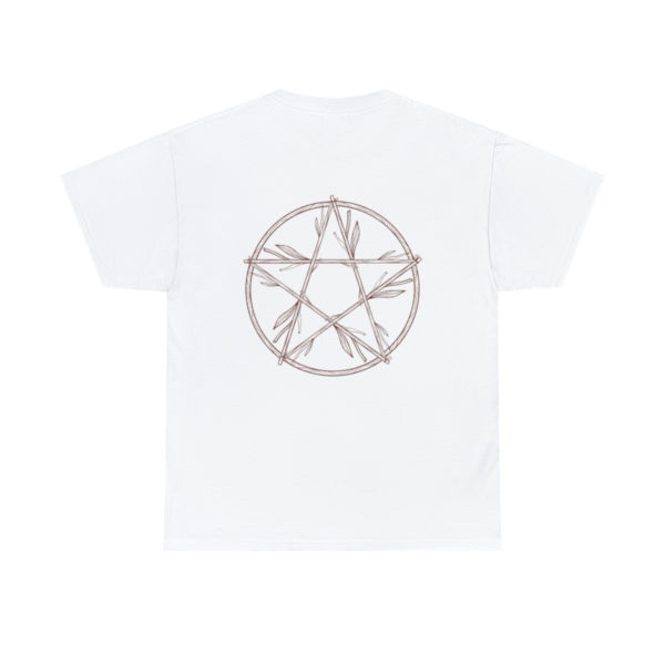 T-shirt unisexe pentacle bois en coton – Image 13
