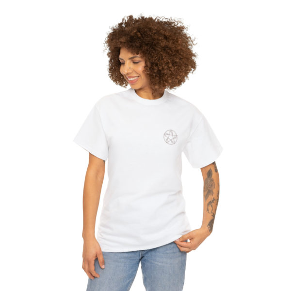 T-shirt unisexe pentacle bois en coton – Image 15