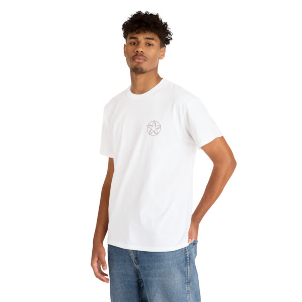 T-shirt unisexe pentacle bois en coton – Image 18