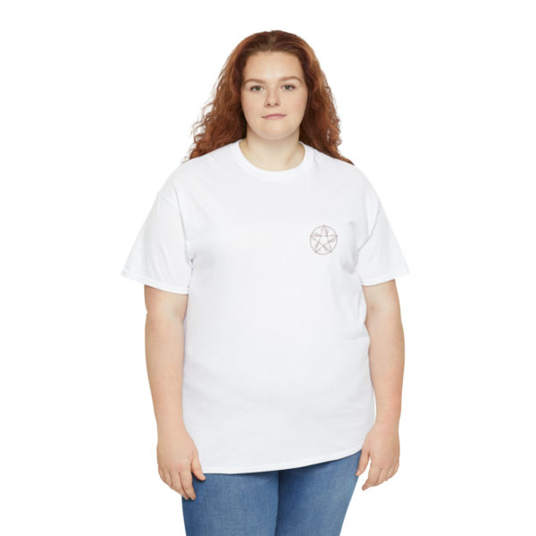 T-shirt unisexe pentacle bois en coton – Image 19