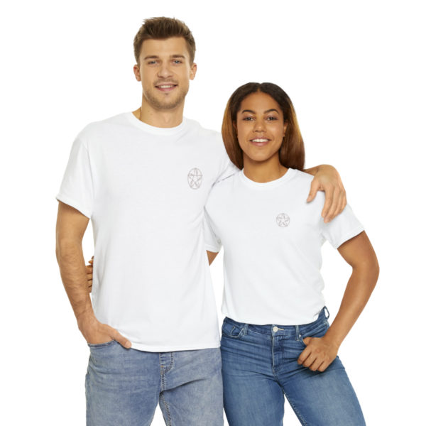 T-shirt unisexe pentacle bois en coton – Image 22