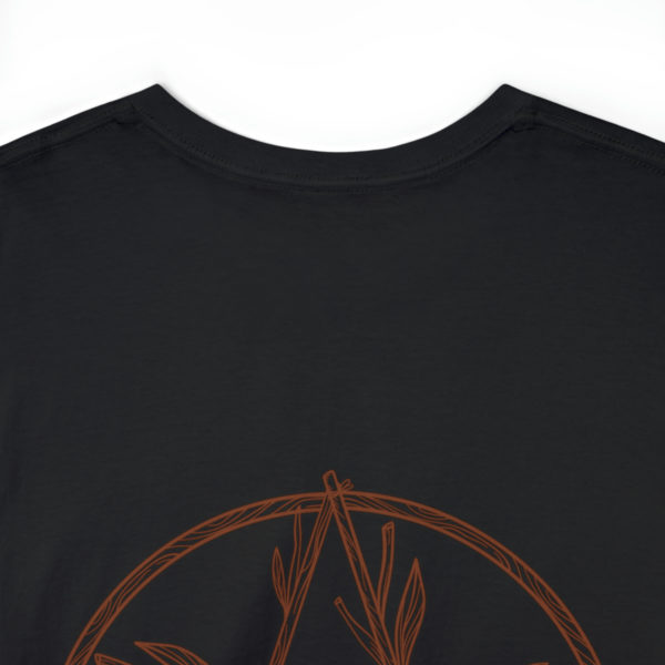 T-shirt unisexe pentacle bois en coton – Image 36