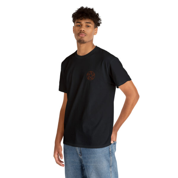 T-shirt unisexe pentacle bois en coton – Image 30