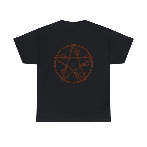 T-shirt unisexe pentacle bois en coton – Image 25