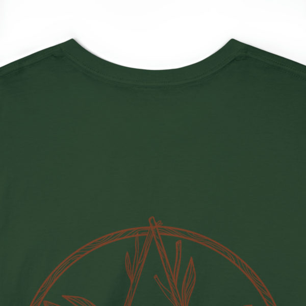 T-shirt unisexe pentacle bois en coton – Image 108