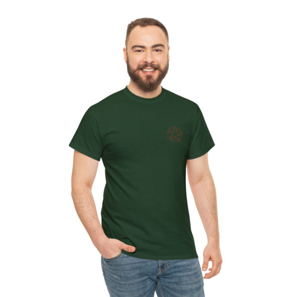 T-shirt unisexe pentacle bois en coton – Image 101