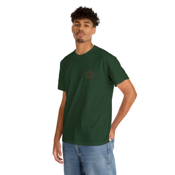 T-shirt unisexe pentacle bois en coton – Image 102