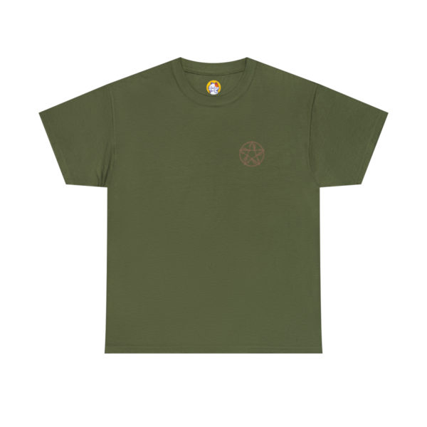 T-shirt unisexe pentacle bois en coton – Image 86