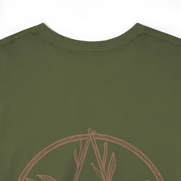 T-shirt unisexe pentacle bois en coton – Image 96