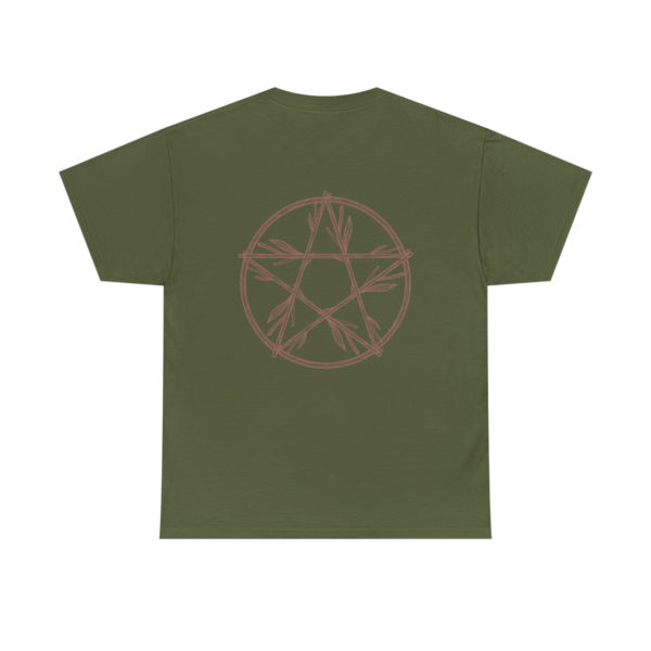 T-shirt unisexe pentacle bois en coton – Image 85