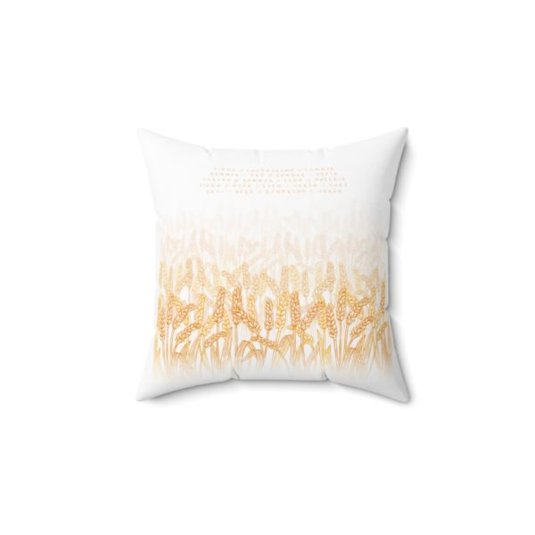 Coussin carré blé Litha Lammas Lughnasadh