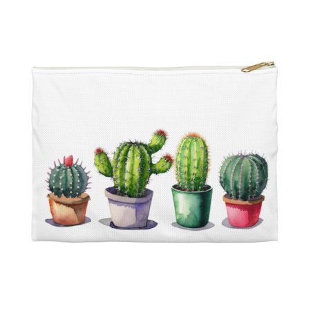 Pochette petits cactus aquarelle