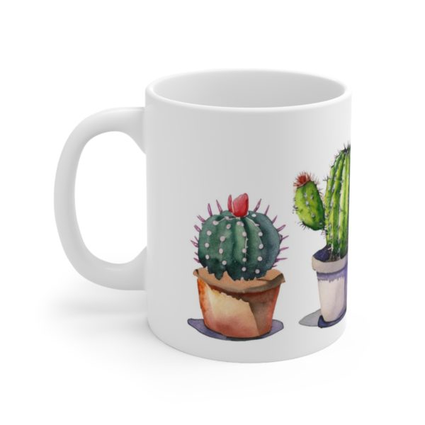 Tasse en céramique cactus aquarelle – Image 9