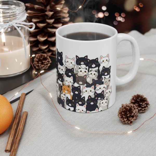 Tasse chats en céramique – Image 11