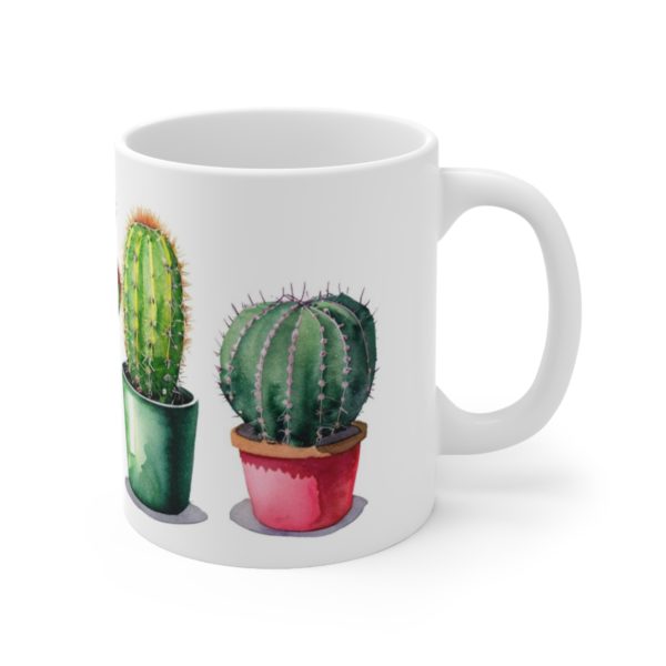 Tasse en céramique cactus aquarelle – Image 10