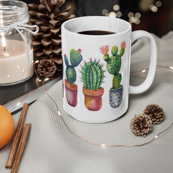 Tasse cactus en céramique – Image 11