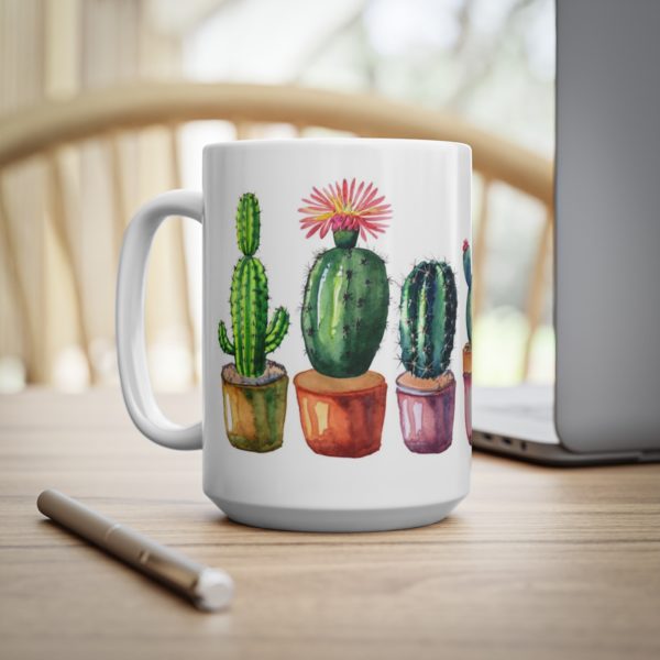 Tasse cactus en céramique – Image 13