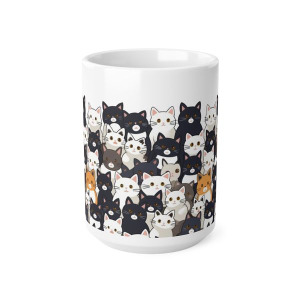Tasse chats en céramique – Image 2