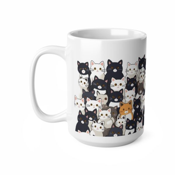 Tasse chats en céramique – Image 3